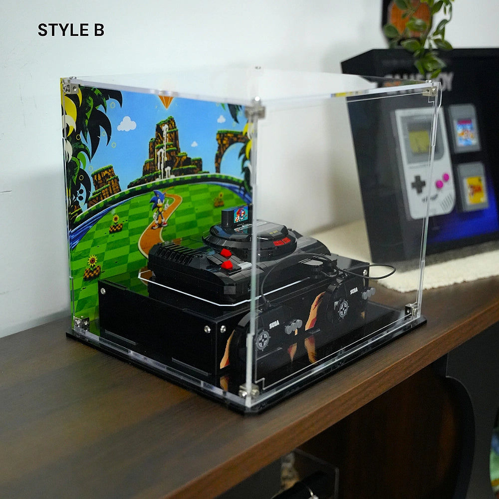 Acrylic Display Case for LEGO® SEGA® Genesis™ Console (40926)