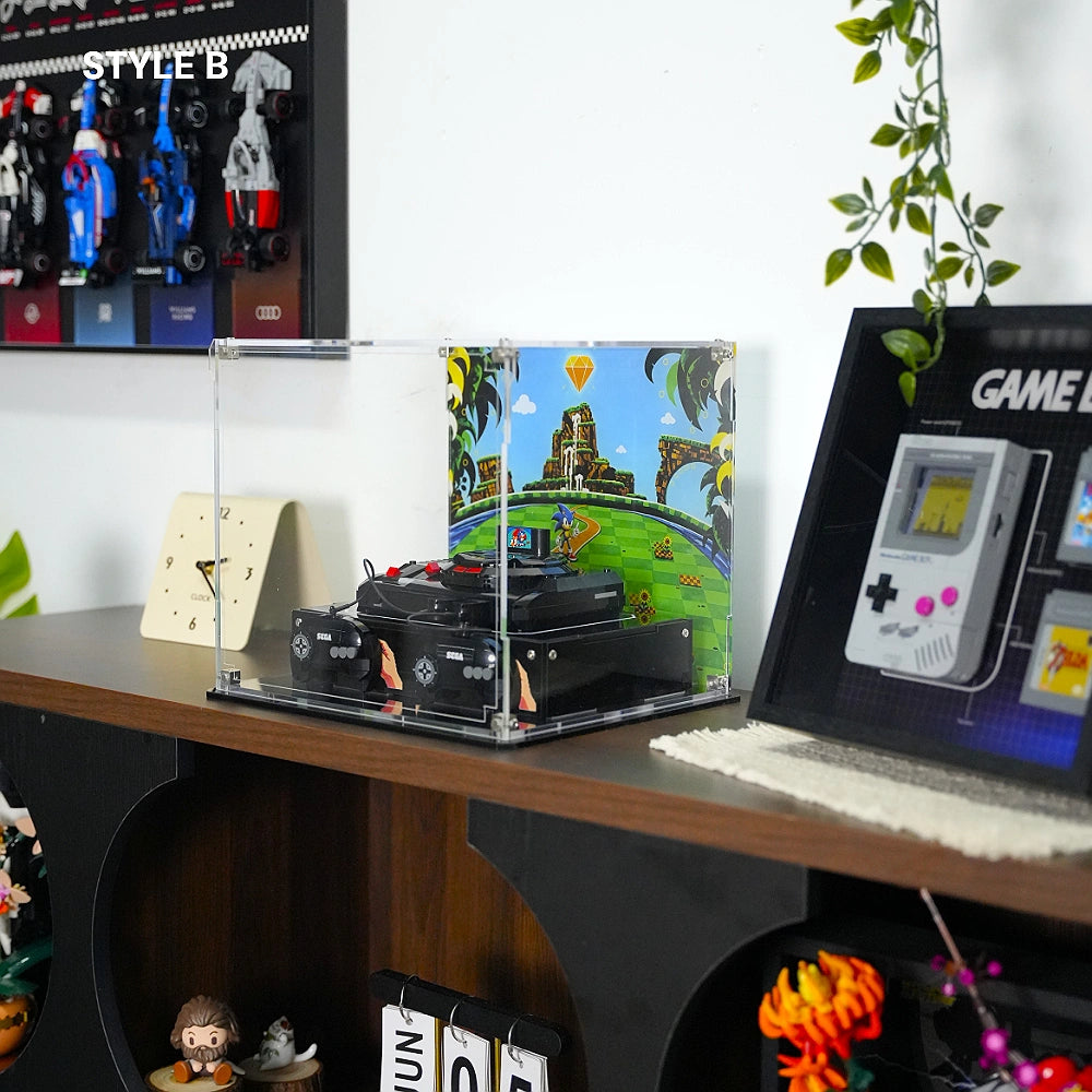 Acrylic Display Case for LEGO® SEGA® Genesis™ Console (40926)