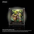 Vetrina in acrilico per LEGO® Shrek, Ciuchino e Gatto con gli stivali (72423)