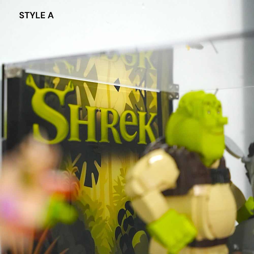 Acrylic Display Case for LEGO® Shrek, Donkey & Puss in Boots (72423)