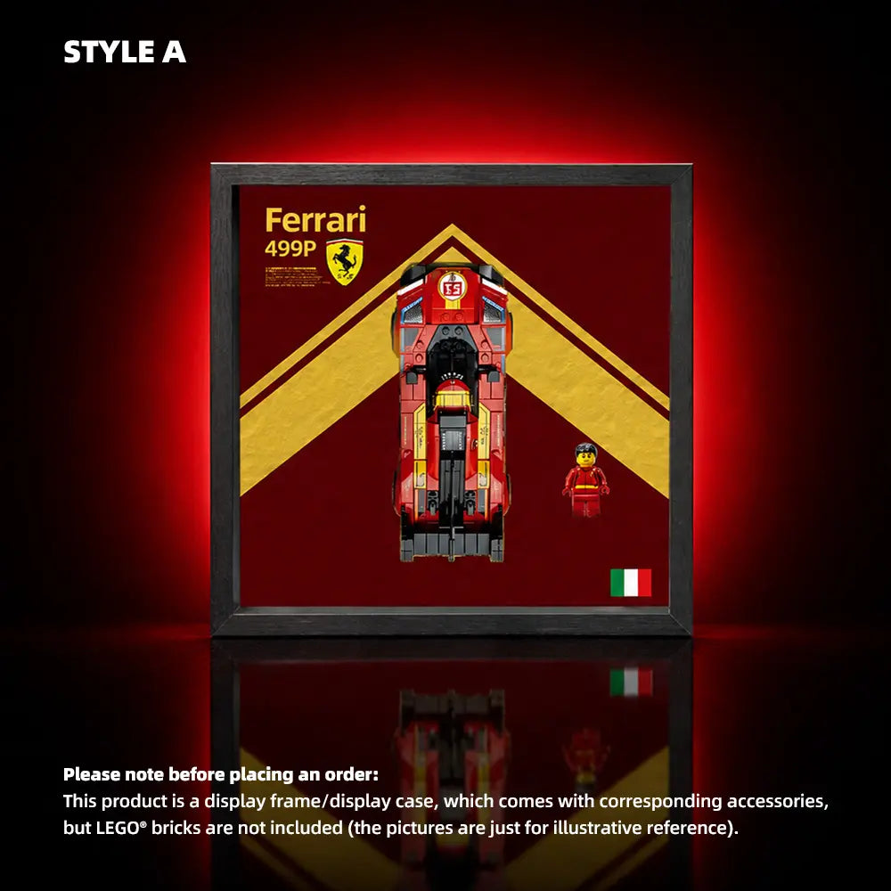 Acrylic Display Case for LEGO® Speed Champions Ferrari 499P (77261)