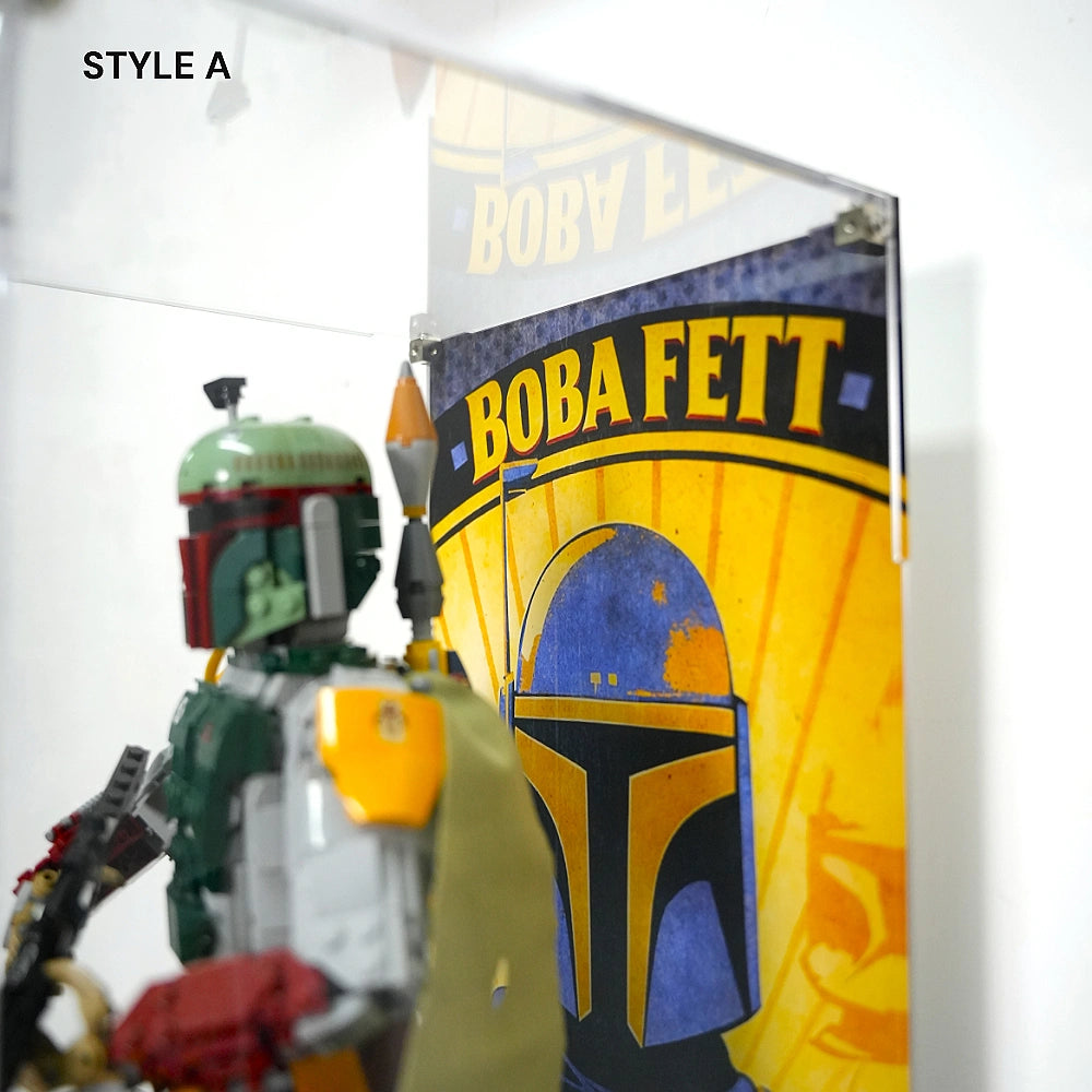 Acrylic Display Case for LEGO® Star Wars™ Buildable Boba Fett (75455)