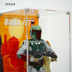 Acrylic Display Case for LEGO® Star Wars™ Buildable Boba Fett (75455)