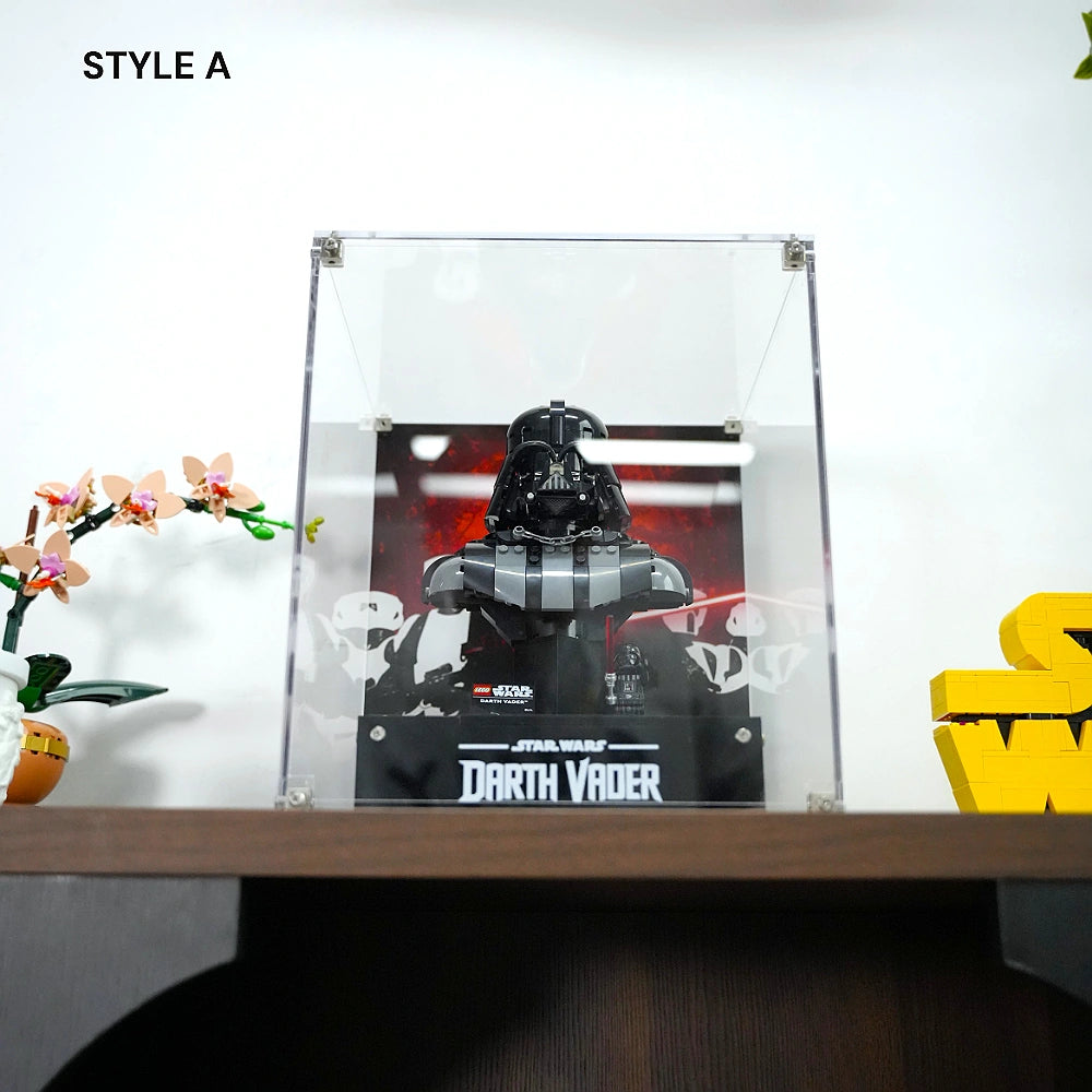 Acrylic Display Case for LEGO® Star Wars Darth Vader Bust (75439)