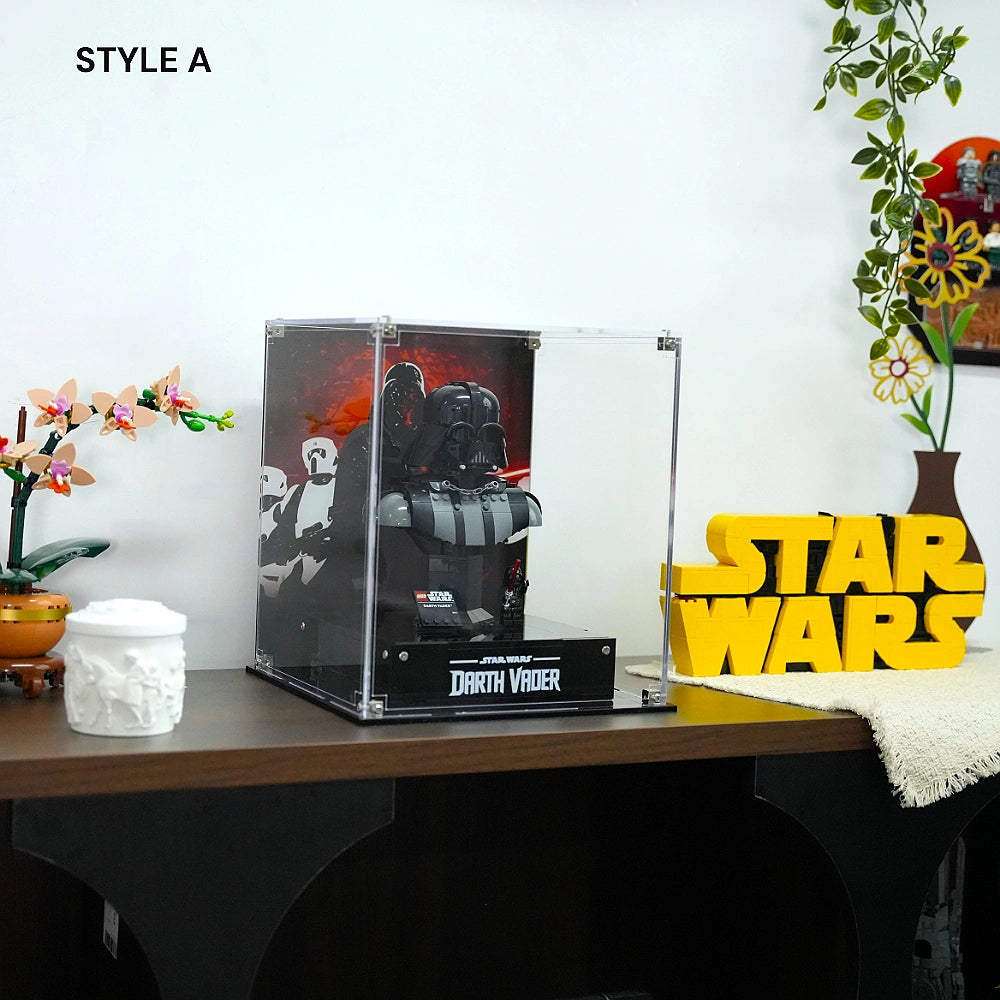 Acrylic Display Case for LEGO® Star Wars Darth Vader Bust (75439)