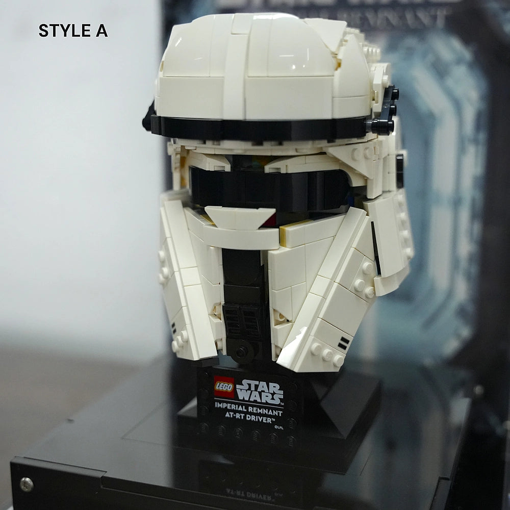 Vitrine Acrylique LEGO Star Wars pour Casque AT-RT Impérial (75458)