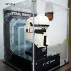 Vitrine Acrylique LEGO Star Wars pour Casque AT-RT Impérial (75458)