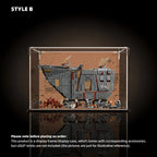 Acrylic Display Case for LEGO® Star Wars™ Offworld Sandcrawler™ and Mudhorn (75453)