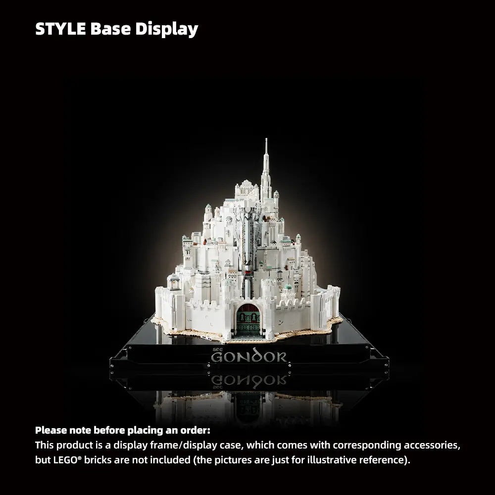 Acrylic Display Case for LEGO® The Lord of the Rings: Minas Tirith (11377)