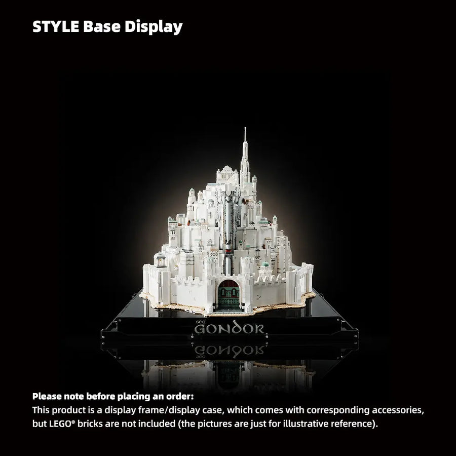 Acrylic Display Case for LEGO® The Lord of the Rings: Minas Tirith (11377)