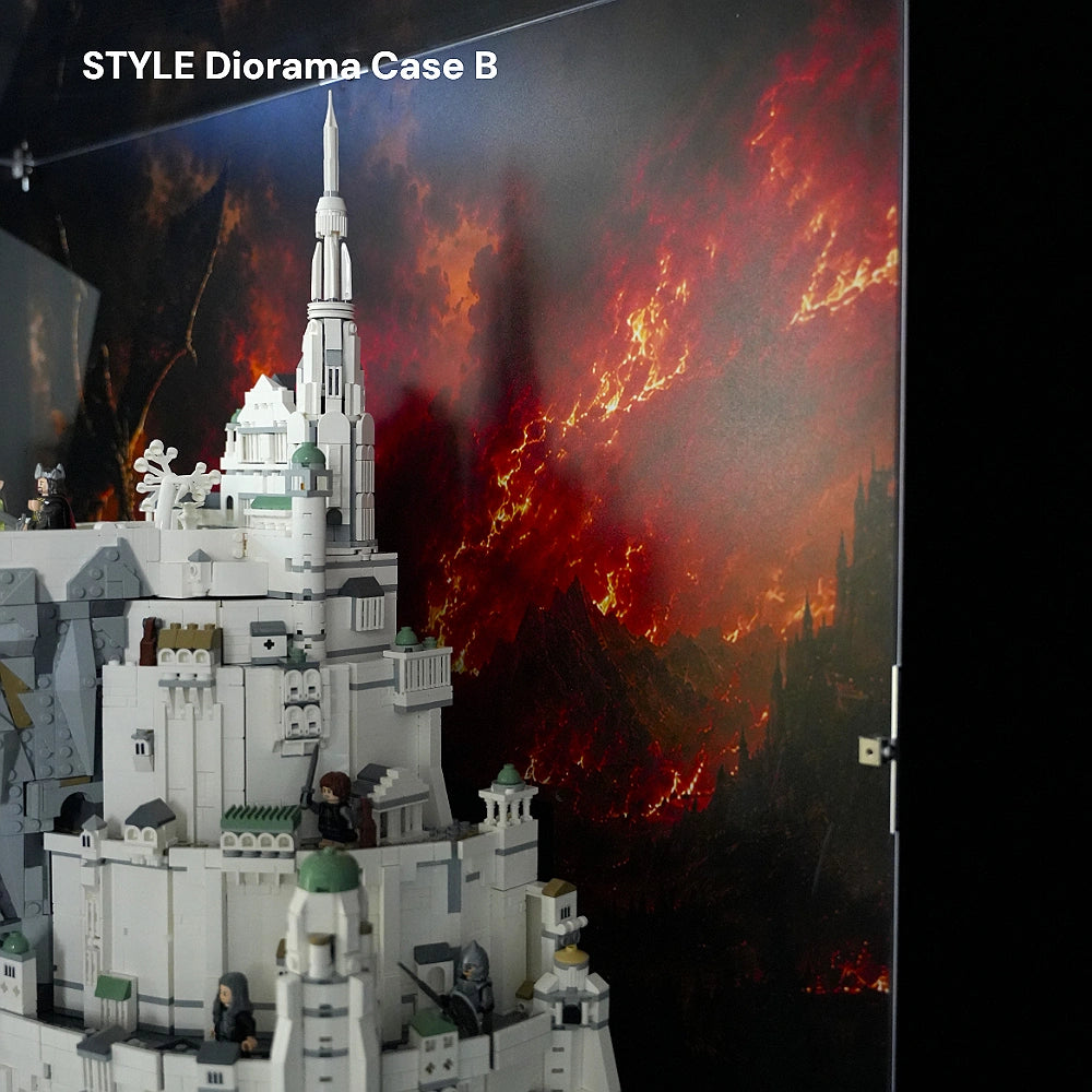 Acrylic Display Case for LEGO® The Lord of the Rings: Minas Tirith (11377)