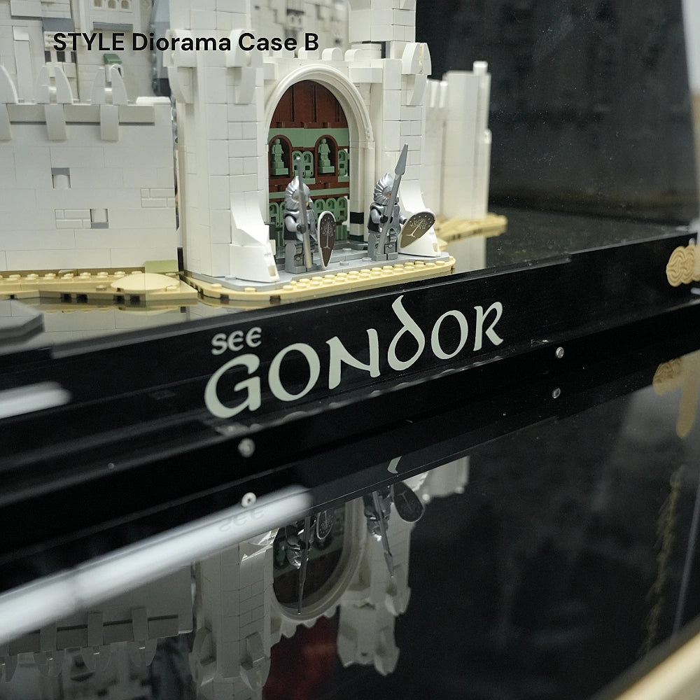 Acrylic Display Case for LEGO® The Lord of the Rings: Minas Tirith (11377)