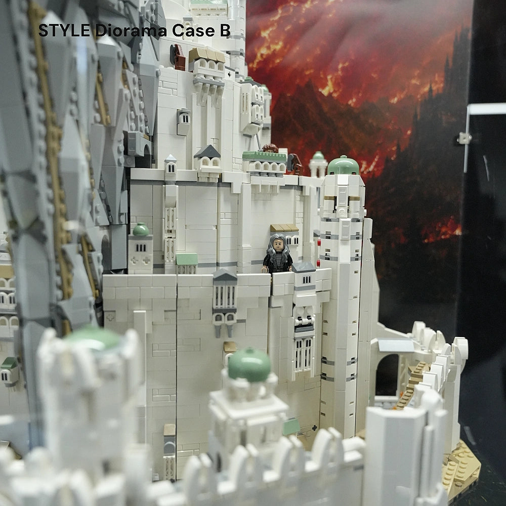 Acrylic Display Case for LEGO® The Lord of the Rings: Minas Tirith (11377)