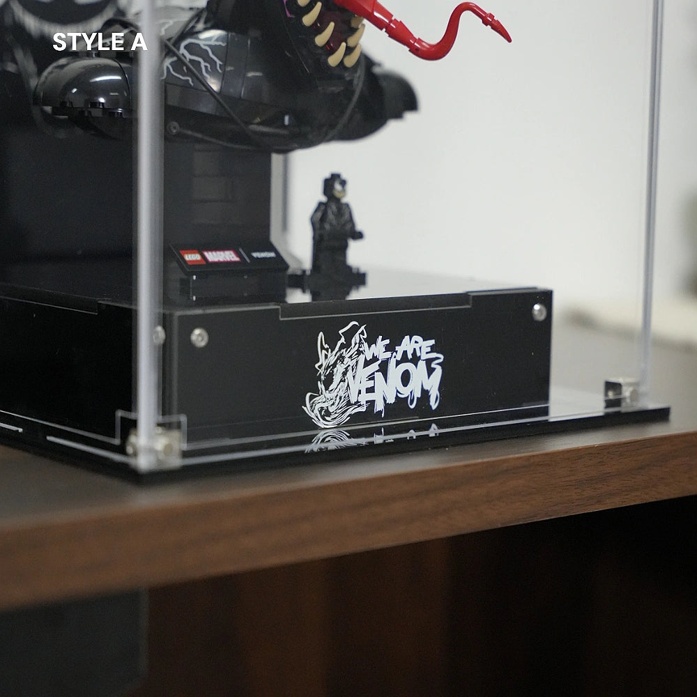 Acrylic Display Case for LEGO® Venom Bust (76356)