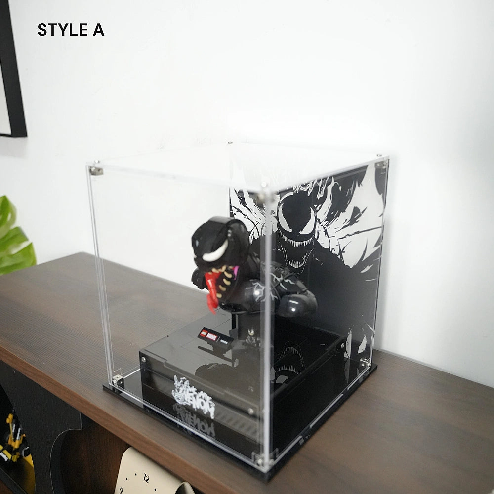 Acrylic Display Case for LEGO® Venom Bust (76356)