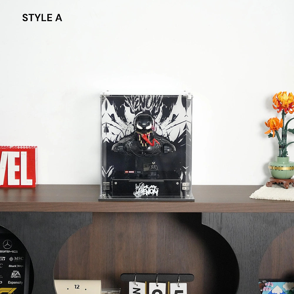 Acrylic Display Case for LEGO® Venom Bust (76356)