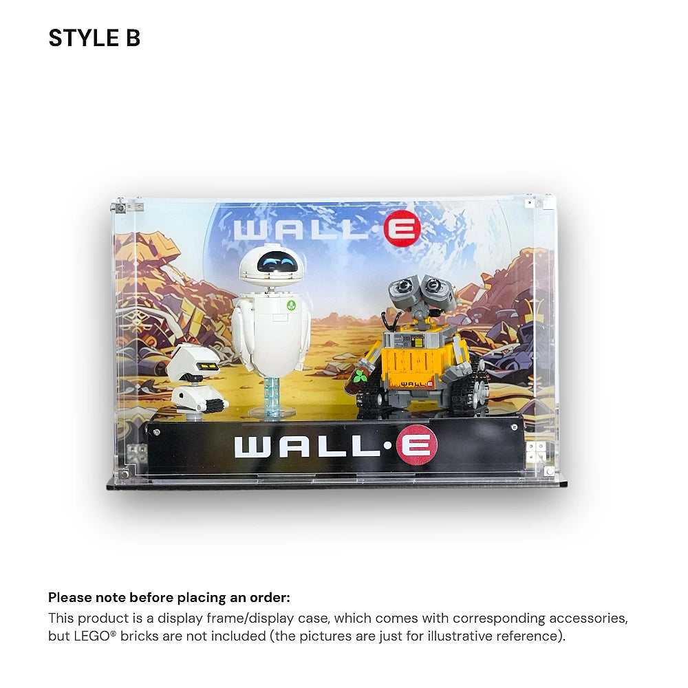 Acrylic Display Case for LEGO® WALL-E and EVE (43279)