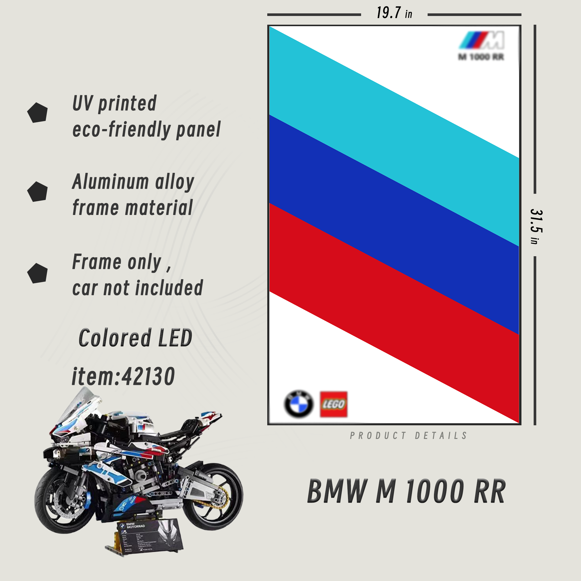 Display Frame for BMW M 1000 RR