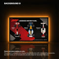 Wall Display Frame for LEGO® F1 Legends (10330, 10353, 11375)
