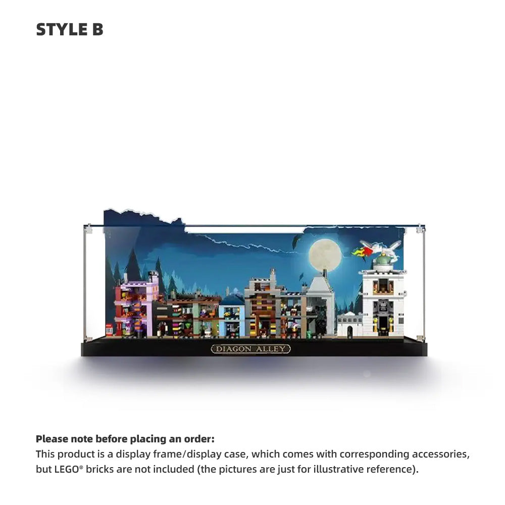 LEGO Display Case for Diagon Alley™ Wizarding Shops PLUS (76444)