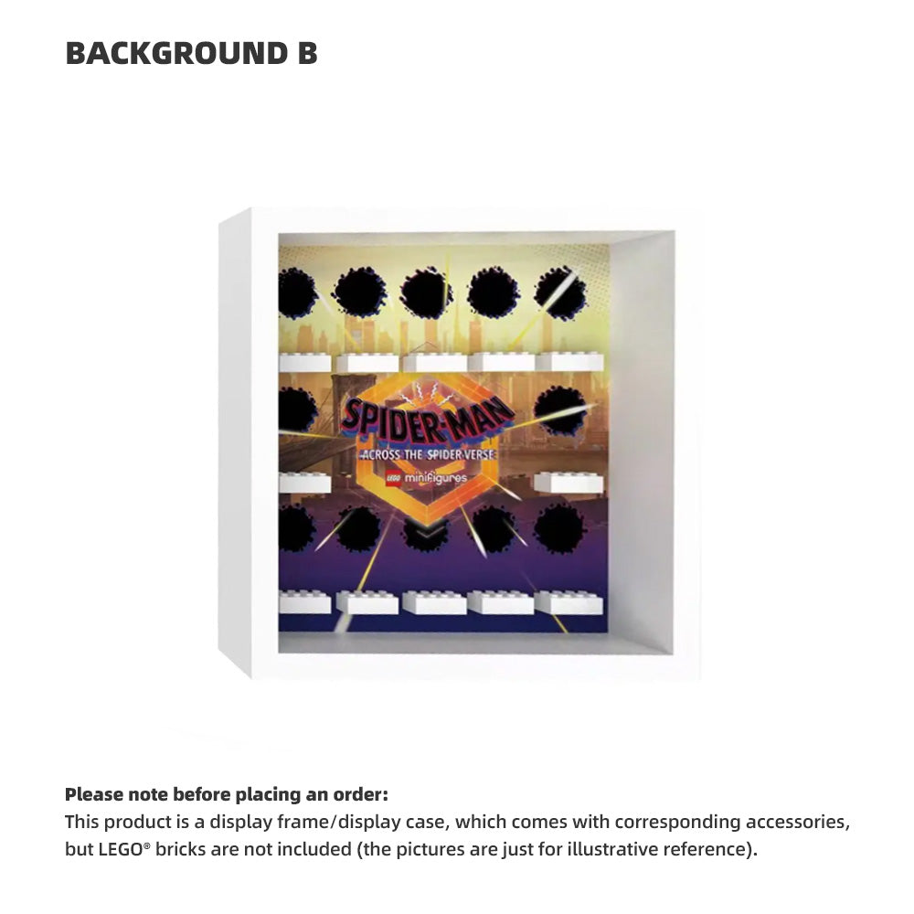 LEGO Display Case for Spider-Man: Across The Spider-Verse Minifigures (71050)