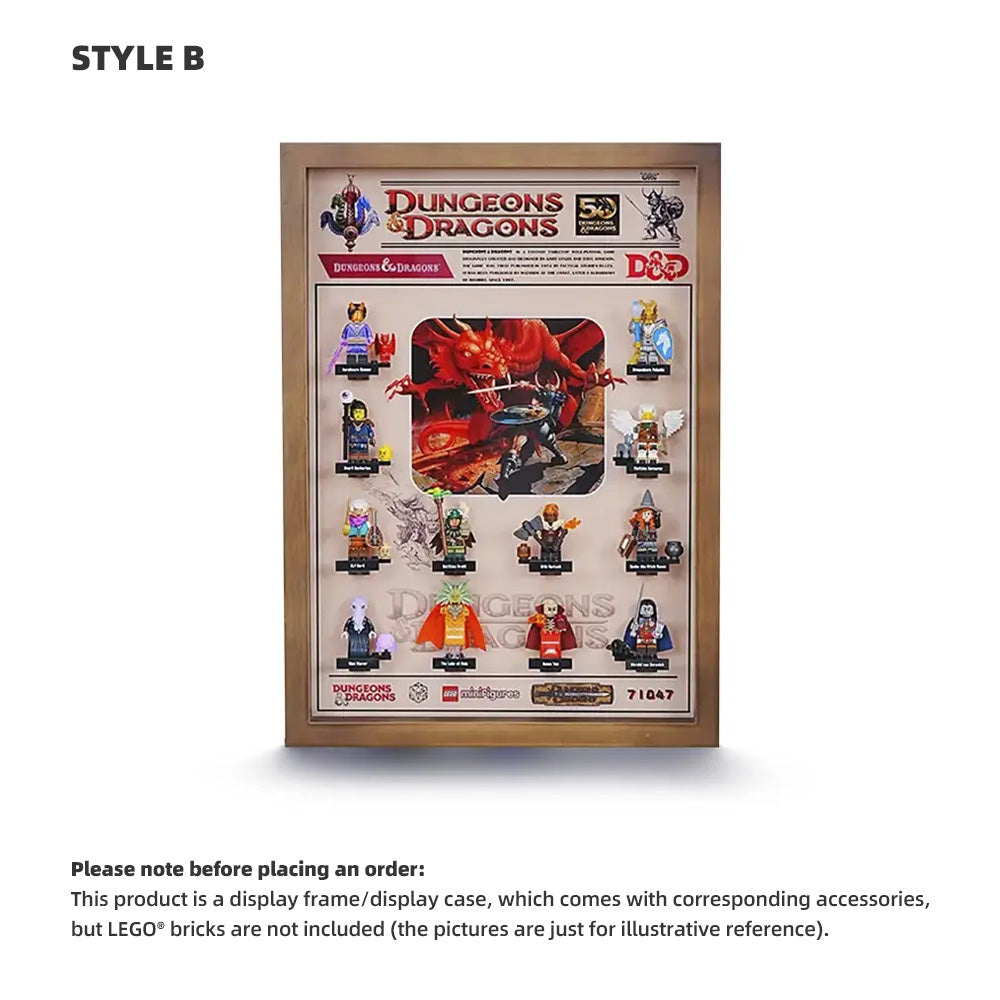 LEGO Display Case for Dungeons & Dragons Minifigures (71047)