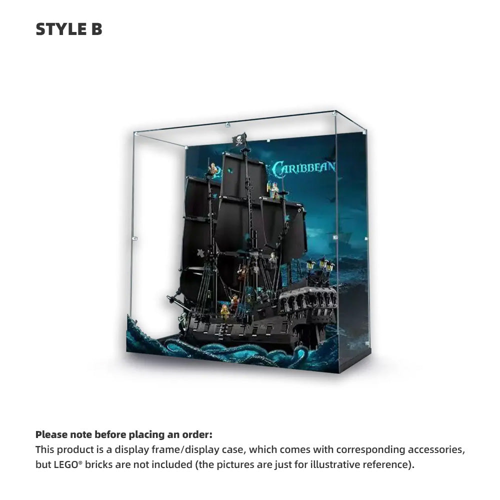 [pre-sale]LEGO Display Case for Captain Jack Sparrow's Pirate Ship (10365)