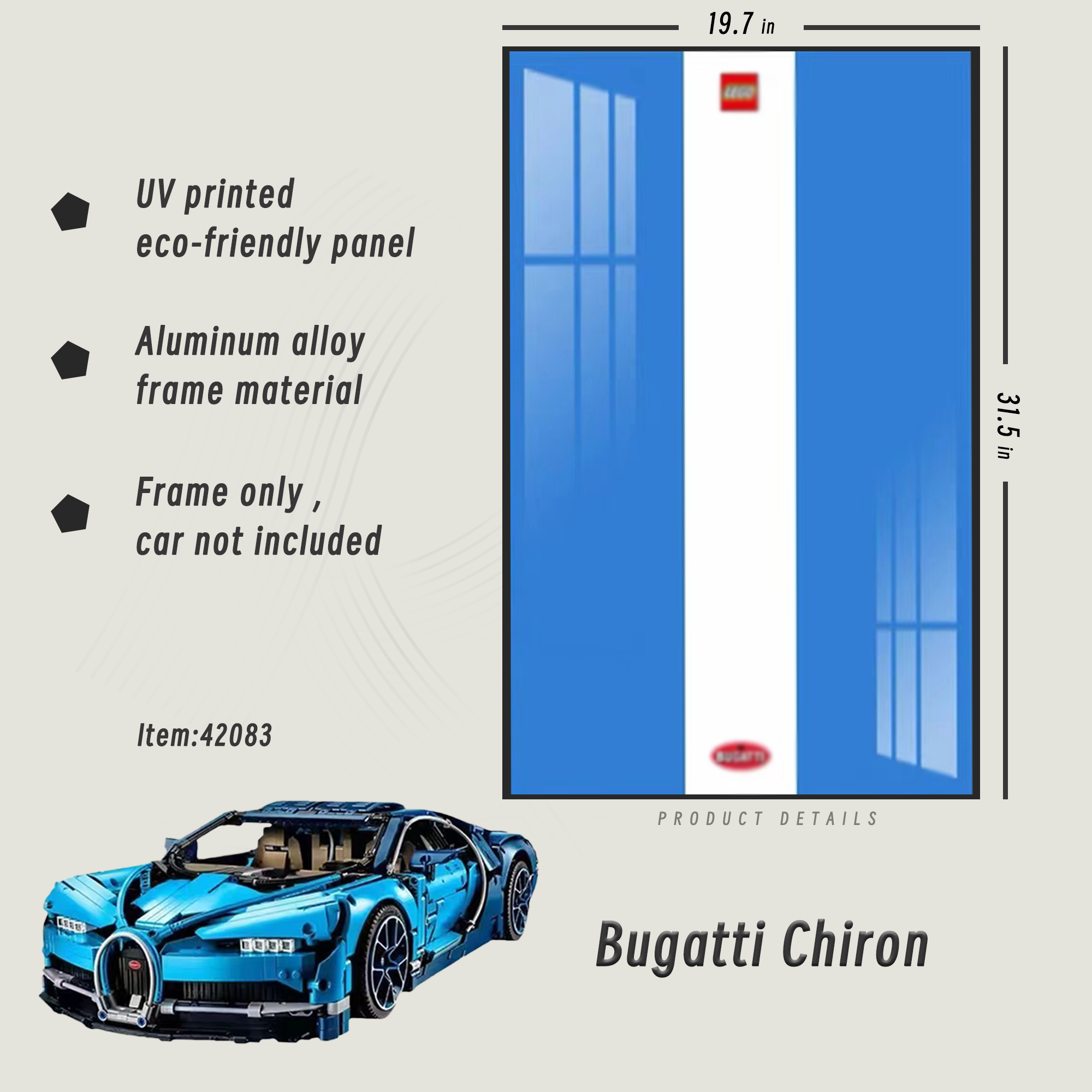 Display Frame for Bugatti Chiron