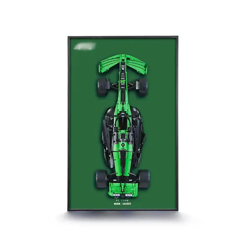 CADA Display Frame for KICK SAUBER C44– Wall-Mounted