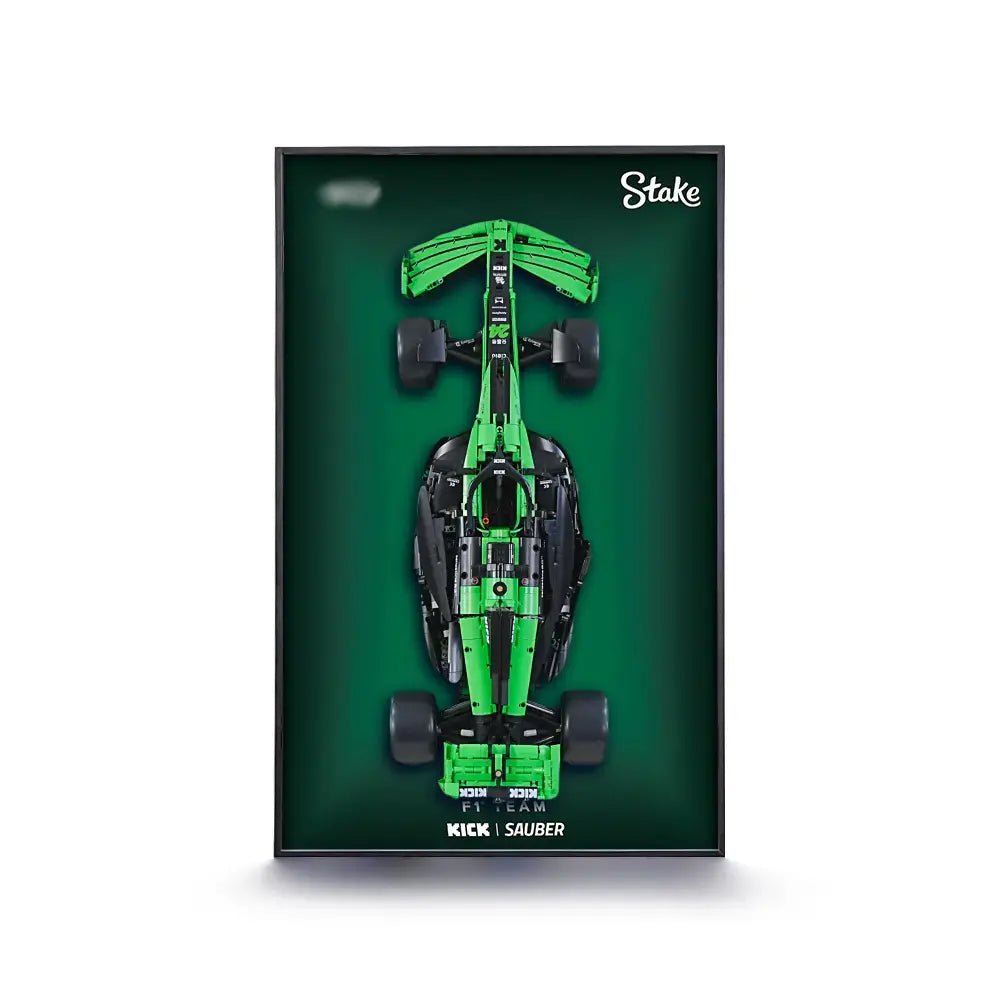 CADA Display Frame for KICK SAUBER C44– Wall-Mounted