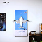 Wall Display Frame for LEGO® Douglas DC-3 PAN AM Airliner (11378)