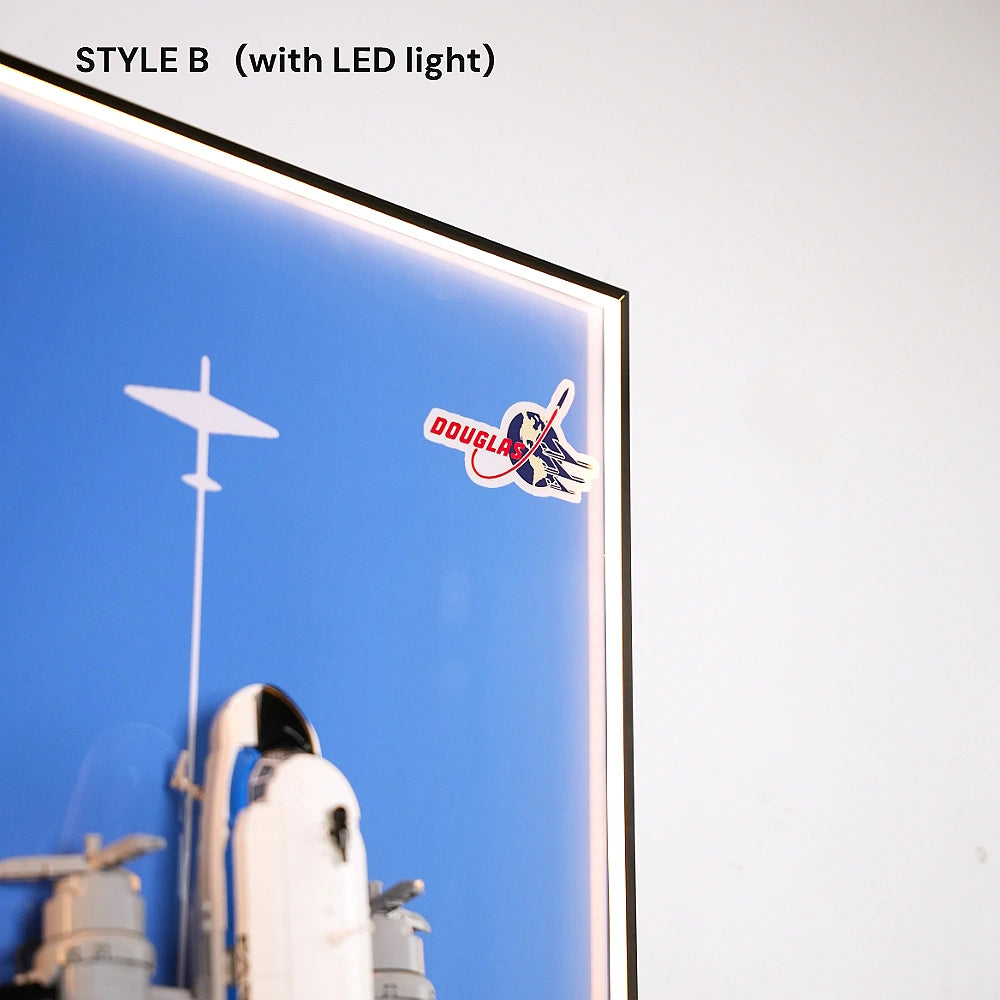 Wall Display Frame for LEGO® Douglas DC-3 PAN AM Airliner (11378)