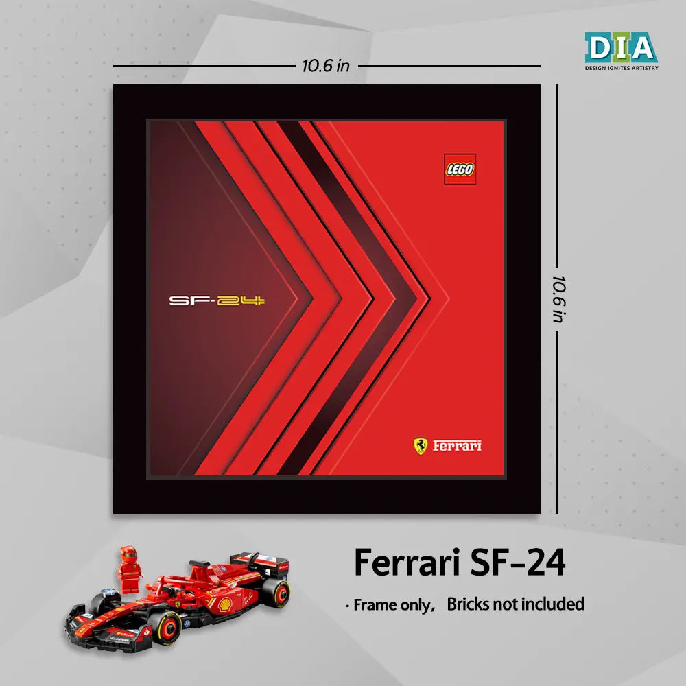 LEGO™ Show Case for Speed Champions F1 series 2025