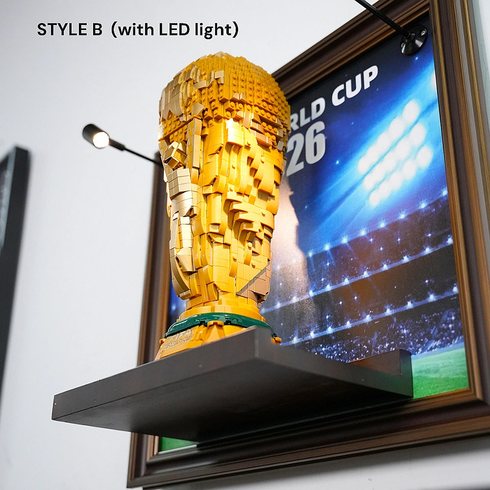 Fifa Display Design Wall Display Frame for LEGO® FIFA World Cup Official Trophy (43020 ...