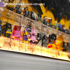 Dust Proof Wall mounted Display Case for LEGO® Batman Logo & Minifigure