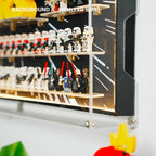 Dust Proof Wall mounted Display Case for LEGO® Star Wars™ Logo & Minifigure