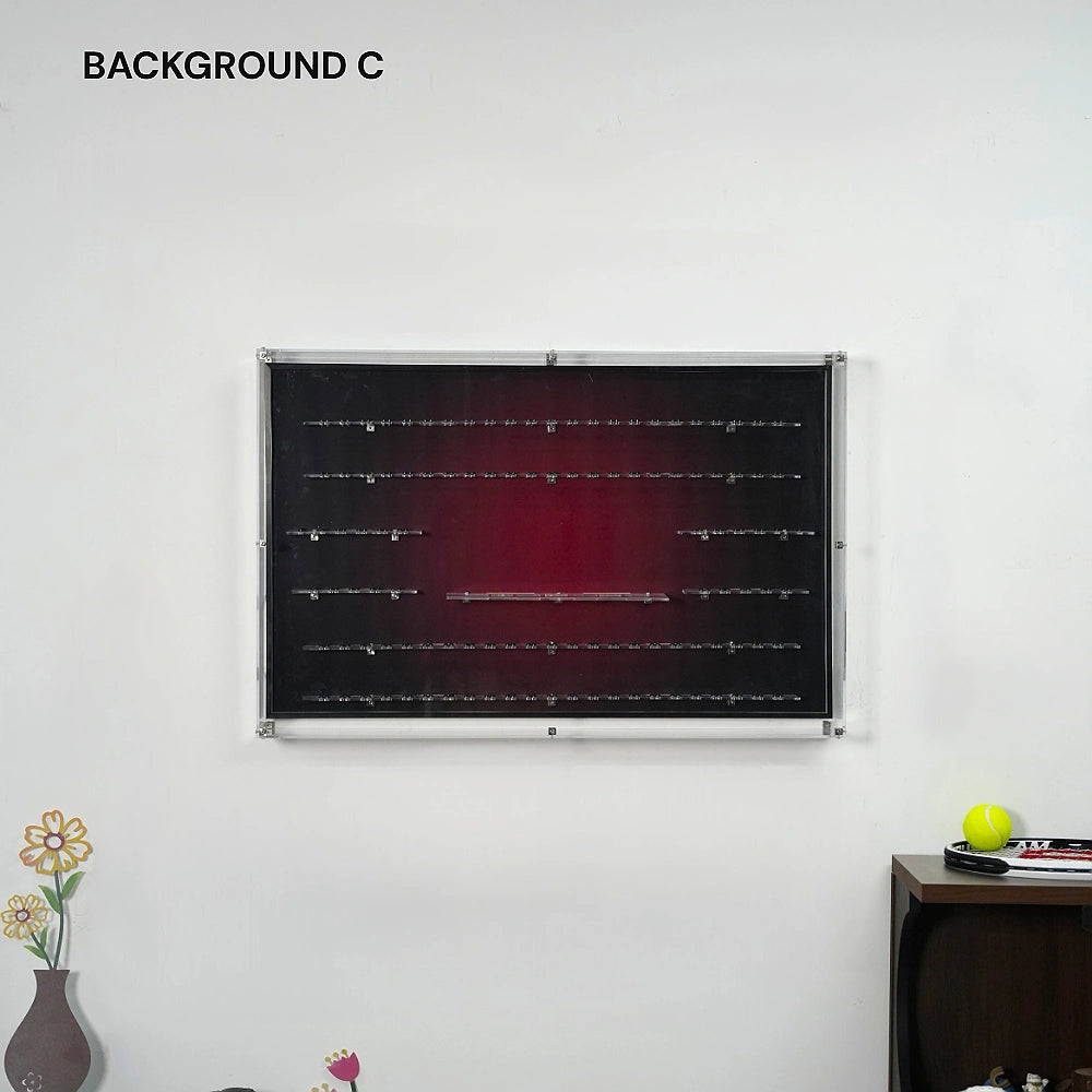 Dust Proof Wall mounted Display Case for LEGO® Marvel Logo & Minifigure
