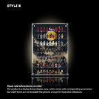 Dust Proof Wall mounted Display Case for LEGO® Marvel MinifigureB