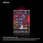 Dust Proof Wall mounted Display Case for lego Marvel Minifigure