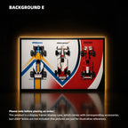 Wall Display Frame for LEGO® F1 Legends (10330, 10353, 11375)