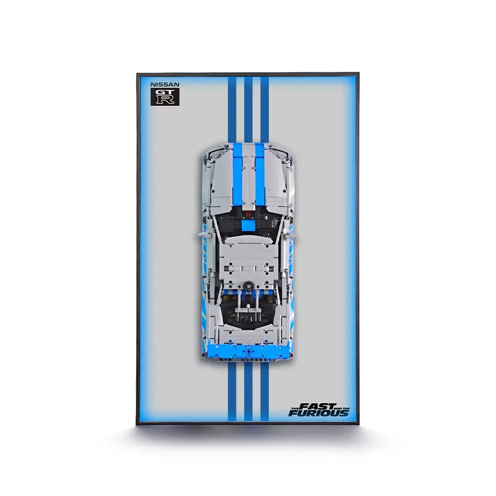 LEGO™ Frame for 2 Fast 2 Furious Nissan Skyline GT-R R34 Car (42210)