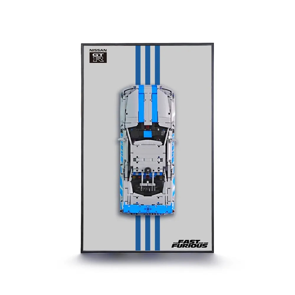LEGO™ Frame for 2 Fast 2 Furious Nissan Skyline GT-R R34 Car (42210)
