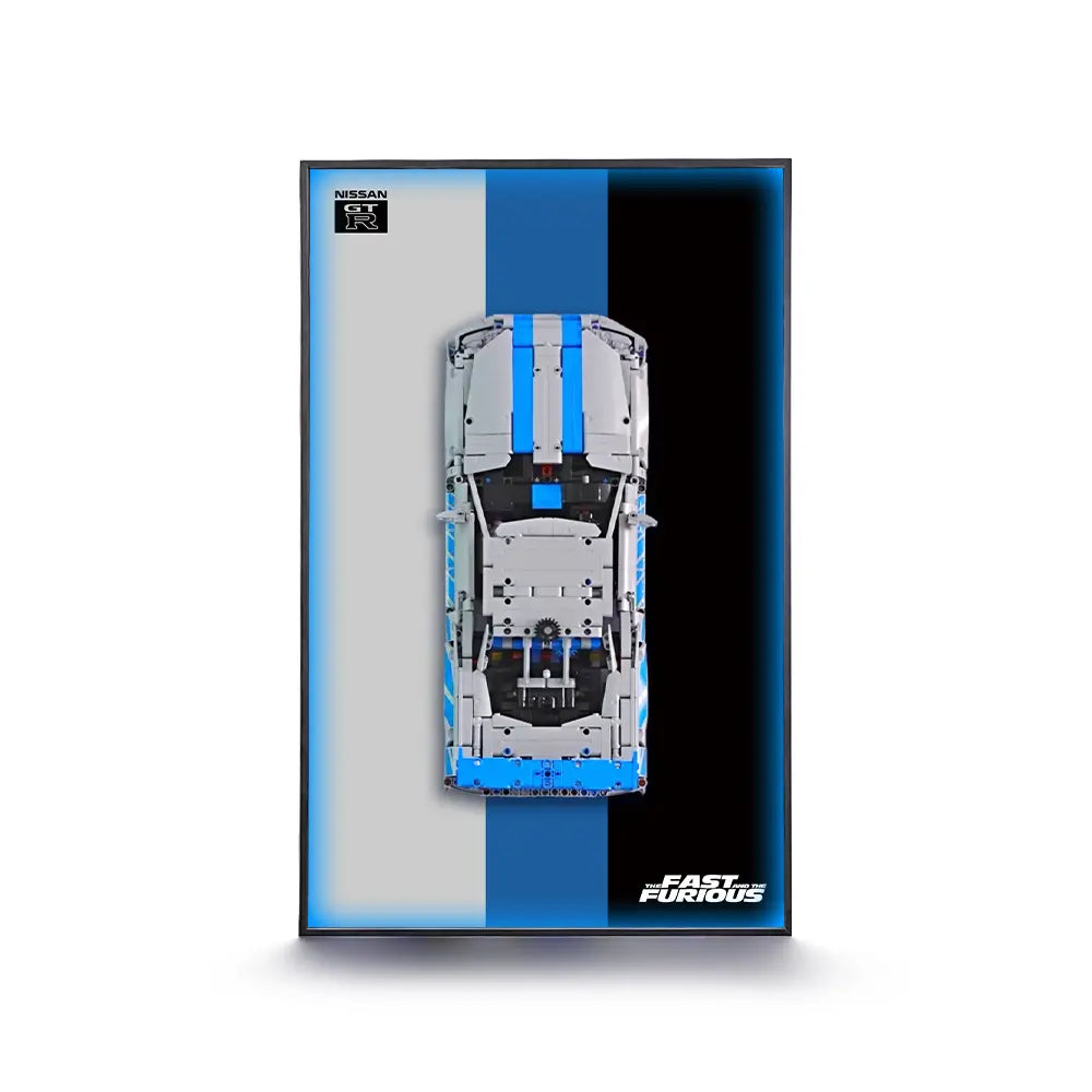 LEGO™ Frame for 2 Fast 2 Furious Nissan Skyline GT-R R34 Car (42210)