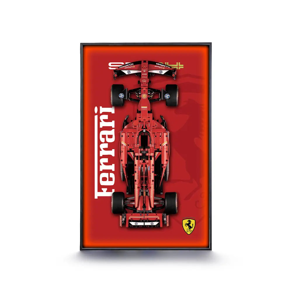 Auto-Wandhalterungsrahmen für Ferrari F1 SF24（42207）