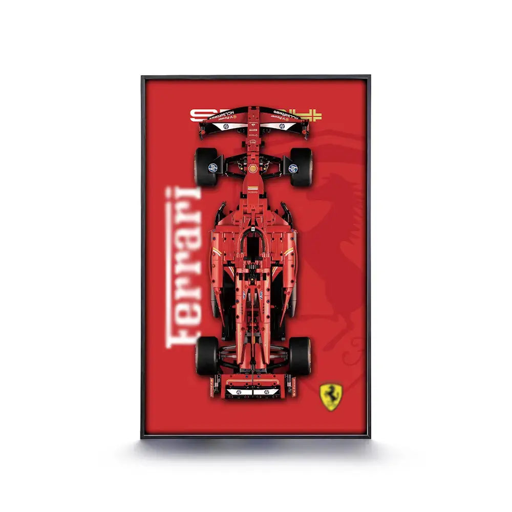 Auto-Wandhalterungsrahmen für Ferrari F1 SF24（42207）