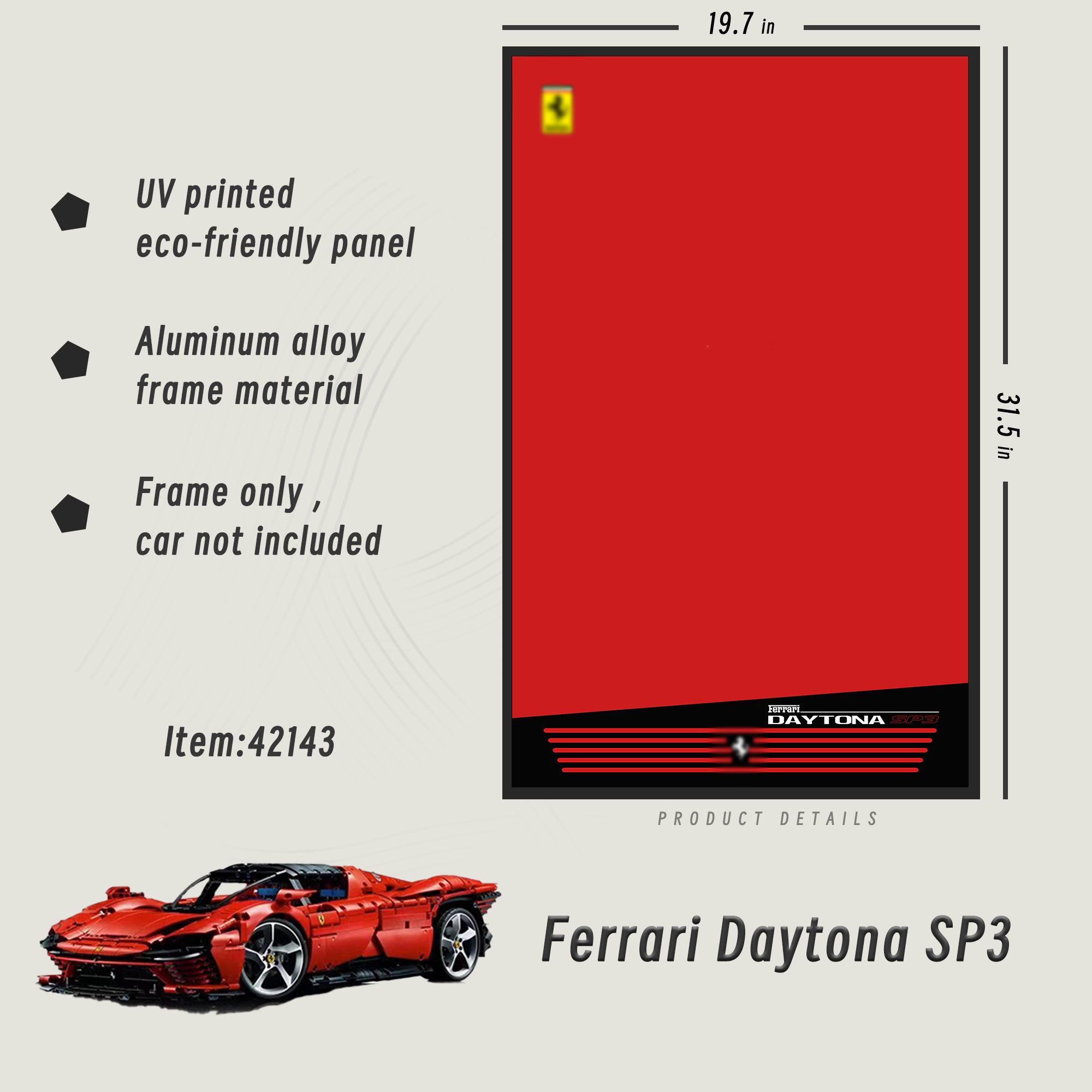 Display Frame for Ferrari  SP3