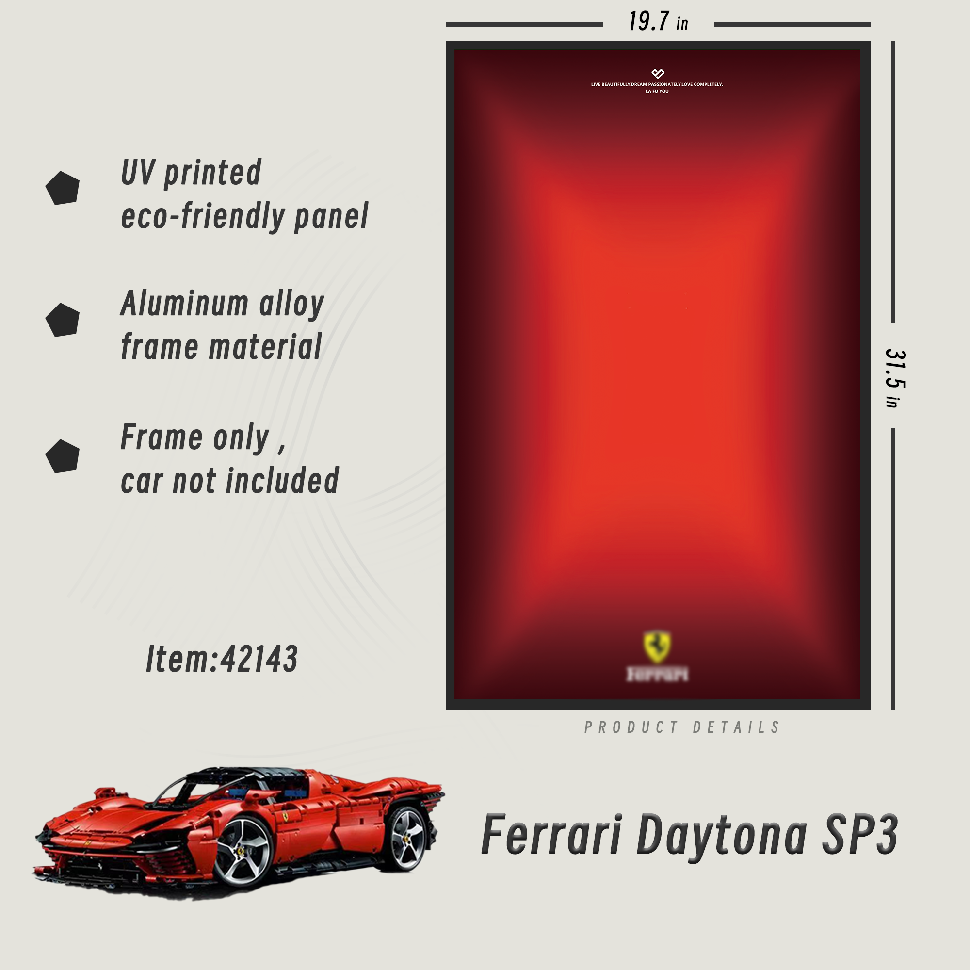 Display Frame for Ferrari  SP3