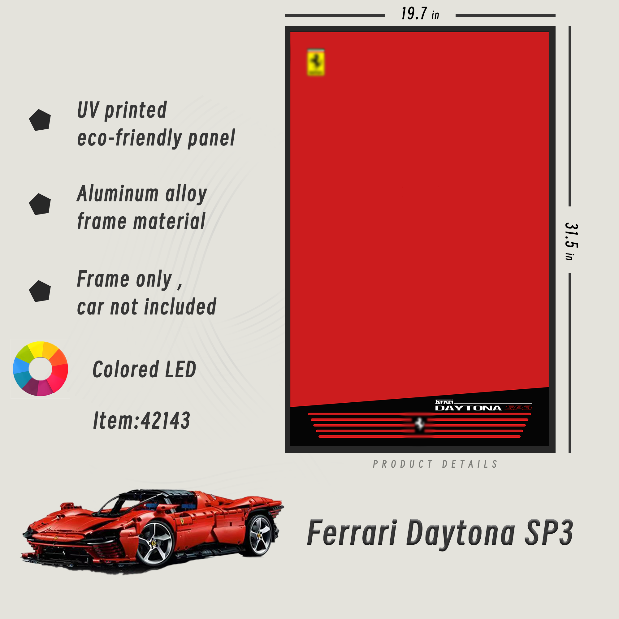 Display Frame for Ferrari  SP3