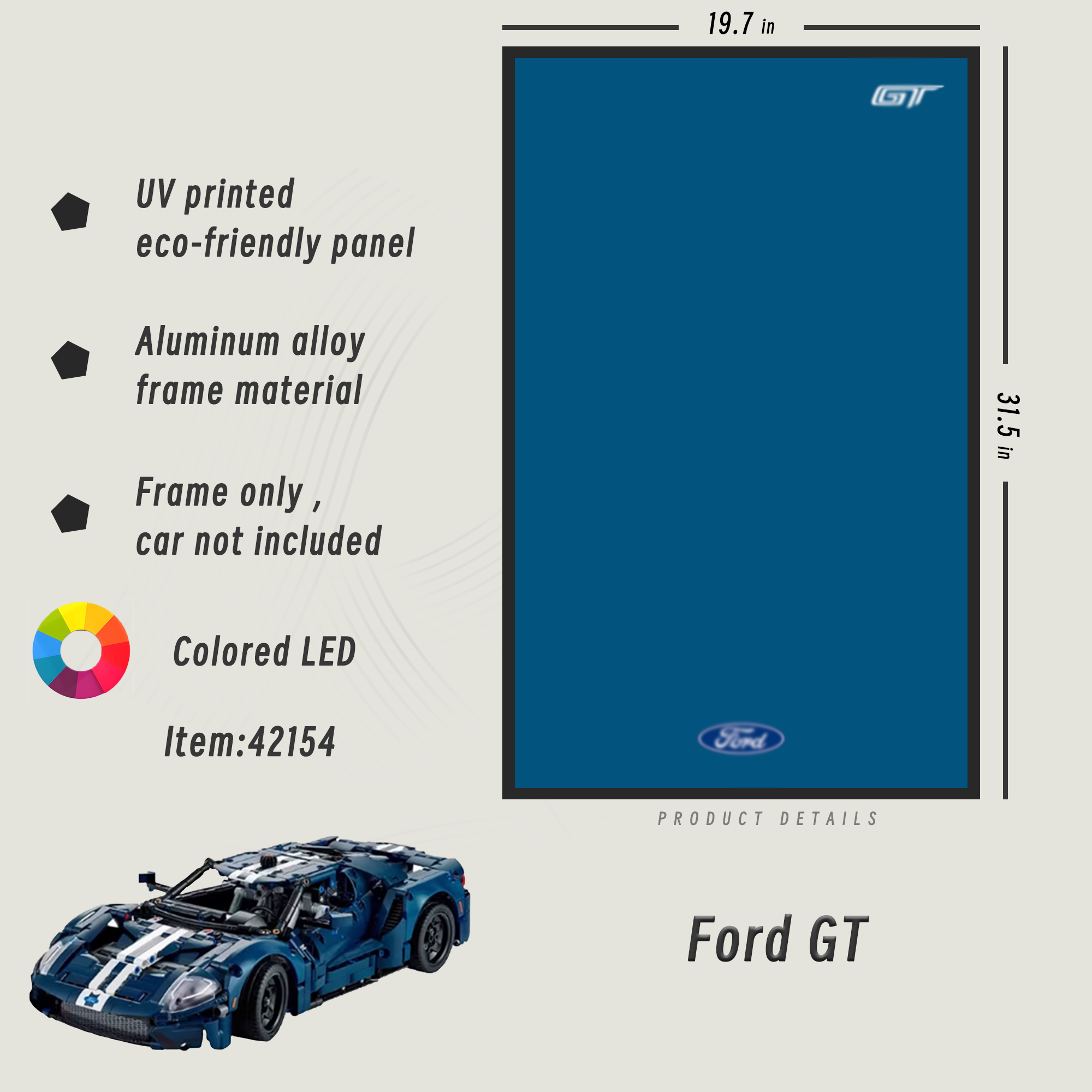 Display Frame for  Ford GT