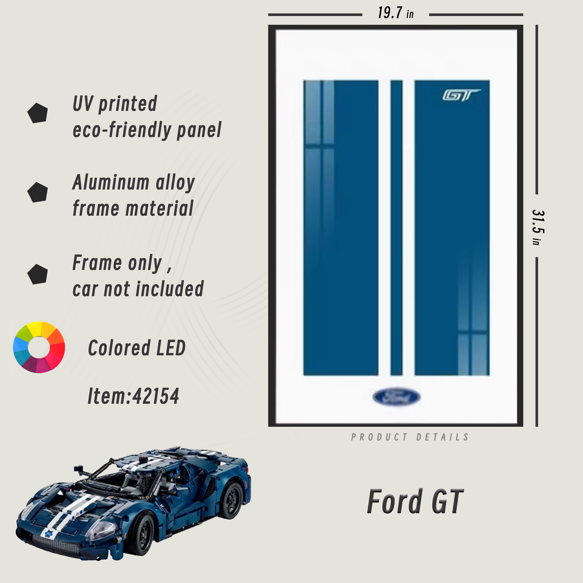 Display Frame for  Ford GT